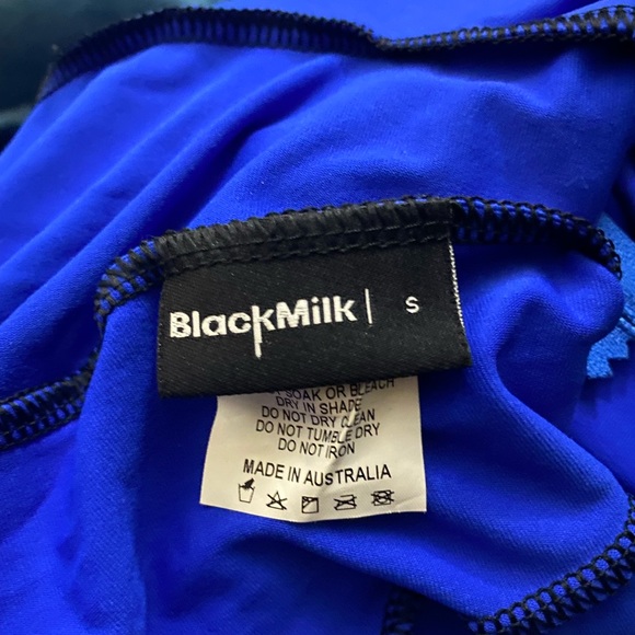 Blackmilk Royal Blue Evil Zip Dress - Picture 4 of 4